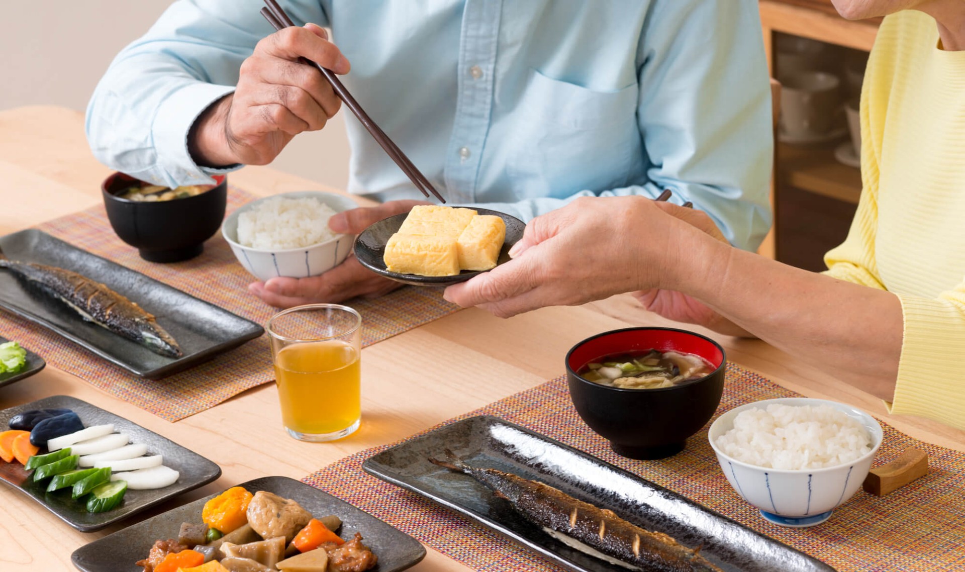 食事の準備